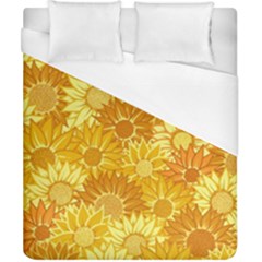 Flower Sunflower Floral Beauty Sexy Duvet Cover (california King Size) by Mariart