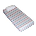 Line Polka Dots Blue Red Sexy Fitted Sheet (Single Size) View2