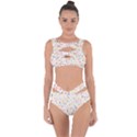 Flower Star Rose Sunflower Rainbow Smal Bandaged Up Bikini Set  View1