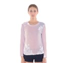 Love Heart Flower Purple Sexy Rose Women s Long Sleeve Tee View1