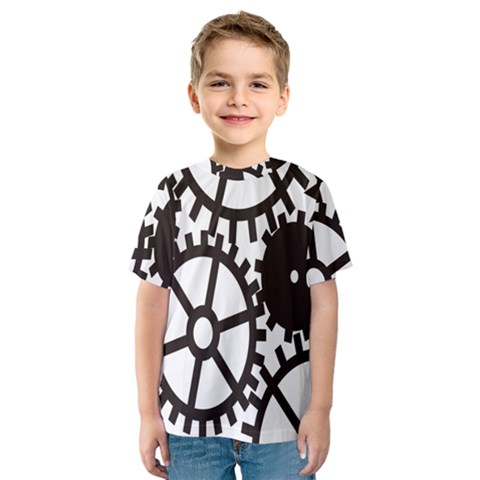 Machine Iron Maintenance Kids  Sport Mesh Tee by Mariart