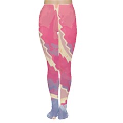 Marijuana Heart Cannabis Rainbow Pink Cloud Women s Tights by Mariart