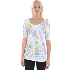 Layer Capital City Building Wide Neckline Tee