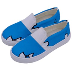 Ship Sea Beack Sun Blue Sky White Water Kids  Canvas Slip Ons by Mariart