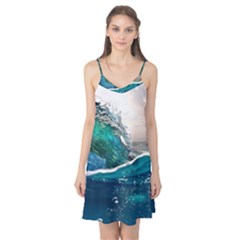 Sea Wave Waves Beach Water Blue Sky Camis Nightgown by Mariart