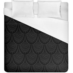 Skin Abstract Wallpaper Dump Black Flower  Wave Chevron Duvet Cover (king Size) by Mariart