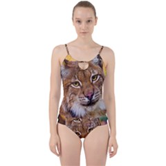 Tiger Beetle Lion Tiger Animals Cut Out Top Tankini Set by Mariart