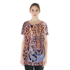 Tiger Beetle Lion Tiger Animals Leopard Skirt Hem Sports Top by Mariart