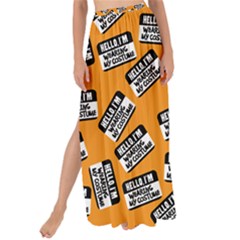 Pattern Halloween Wearing Costume Icreate Maxi Chiffon Tie-up Sarong by iCreate