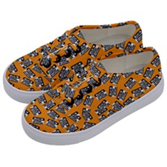 Pattern Halloween Wearing Costume Icreate Kids  Classic Low Top Sneakers by iCreate