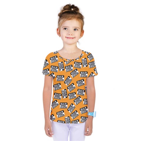 Pattern Halloween  Kids  One Piece Tee by iCreate