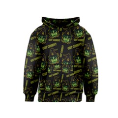Pattern Halloween Witch Got Candy? Icreate Kids  Pullover Hoodie by iCreate