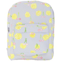 Cute Fruit Cerry Yellow Green Pink Full Print Backpack