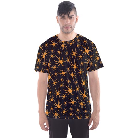 Halloween Spiders Men s Sports Mesh Tee by iCreate