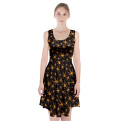 Halloween Spiders Racerback Midi Dress