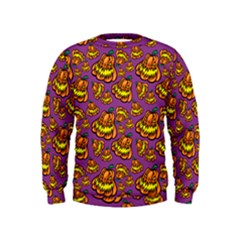 1pattern Halloween Colorfuljack Icreate Kids  Sweatshirt by iCreate