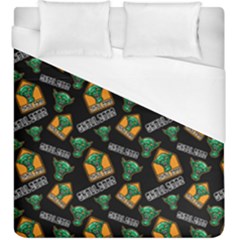 Halloween Ghoul Zone Icreate Duvet Cover (King Size)