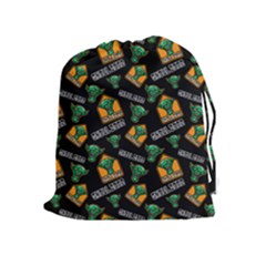 Halloween Ghoul Zone Icreate Drawstring Pouches (extra Large)
