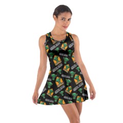 Halloween Ghoul Zone Icreate Cotton Racerback Dress by iCreate