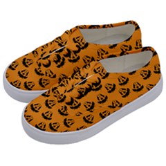 Halloween Jackolantern Pumpkins Icreate Kids  Classic Low Top Sneakers by iCreate