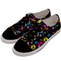 Peace Drips iCreate Men s Low Top Canvas Sneakers View2