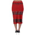 Pencil Skirt in red by Annabellerockz View2