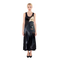 Werewolf Sleeveless Maxi Dress