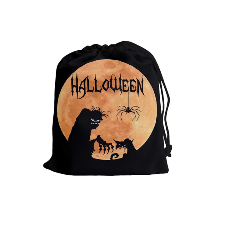 Halloween Drawstring Pouches (Large) 