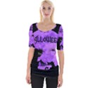 Halloween Wide Neckline Tee View1