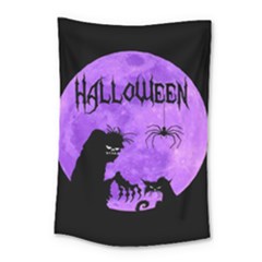 Halloween Small Tapestry by Valentinaart