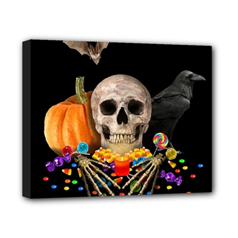 Halloween Candy Keeper Canvas 10  X 8 
