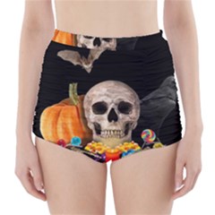 Halloween Candy Keeper High-waisted Bikini Bottoms