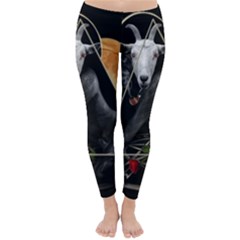 Spiritual Goat Classic Winter Leggings by Valentinaart