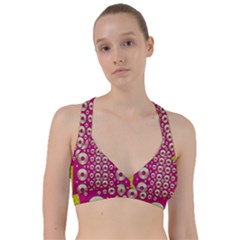 Going Gold Or Metal On Fern Pop Art Sweetheart Sports Bra