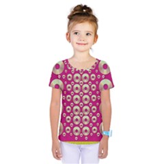 Going Gold Or Metal On Fern Pop Art Kids  One Piece Tee