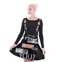 Who Are You Suspender Skater Skirt