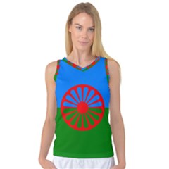 Gypsy Flag Women s Basketball Tank Top by Valentinaart