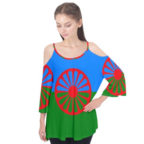Gypsy Flag Flutter Tees by Valentinaart