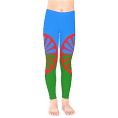 Gypsy Flag Kids  Legging by Valentinaart