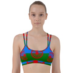 Gypsy Flag Line Them Up Sports Bra by Valentinaart