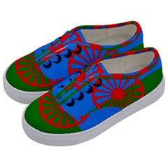 Gypsy Flag Kids  Classic Low Top Sneakers by Valentinaart