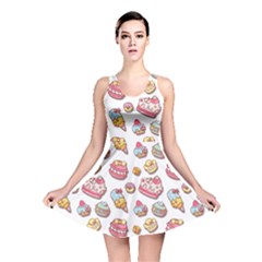 Sweet pattern Reversible Skater Dress