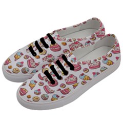 Sweet pattern Men s Classic Low Top Sneakers