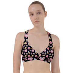 Sweet pattern Sweetheart Sports Bra