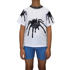 Tarantula Kids  Short Sleeve Swimwear by Valentinaart