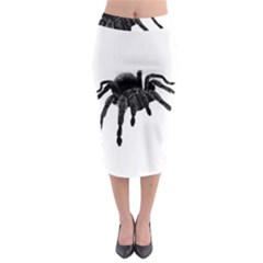 Tarantula Midi Pencil Skirt by Valentinaart