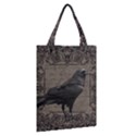 Vintage Halloween raven Classic Tote Bag View2