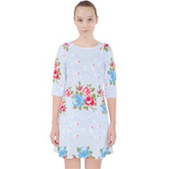 cute shabby chic floral pattern Pocket Dress