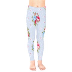 cute shabby chic floral pattern Kids  Legging