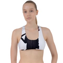 Evil Rabbit Criss Cross Racerback Sports Bra by Valentinaart